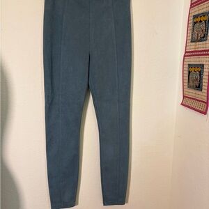 Liverpool Blue-Grey Ponte Leggings